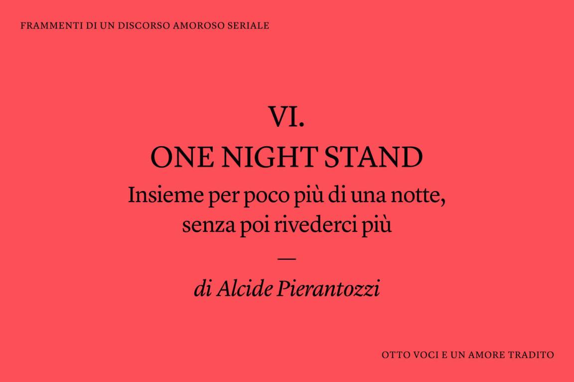 immagine articolo One night stand