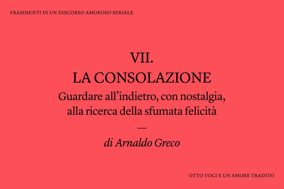 immagine articolo La consolazione