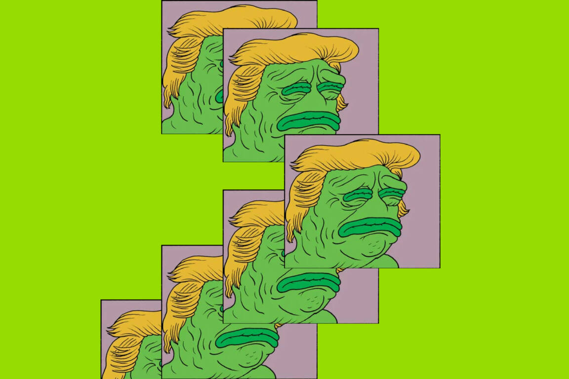 immagine articolo Da Pepe the Frog a Papa Trump. Come la politica si è memificata